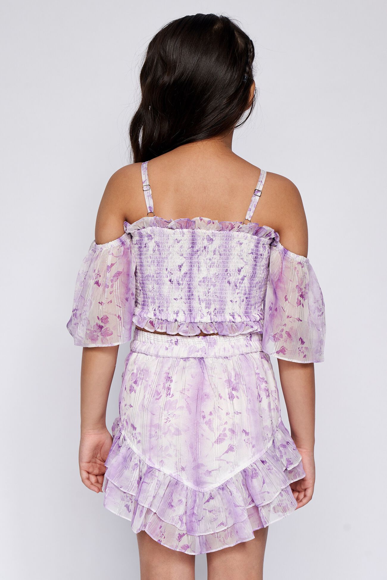 6 - Lilac Tie & Dye Asymmetric Set, image 6