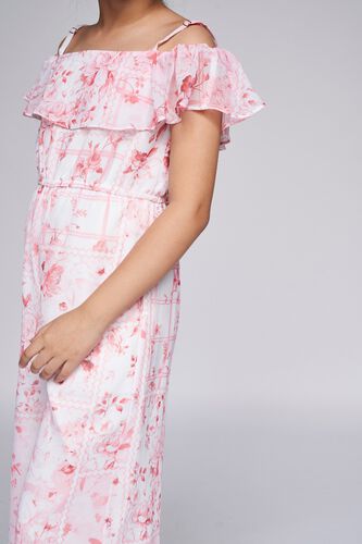 6 - Pink Floral Straight Jumpsuit, image 6