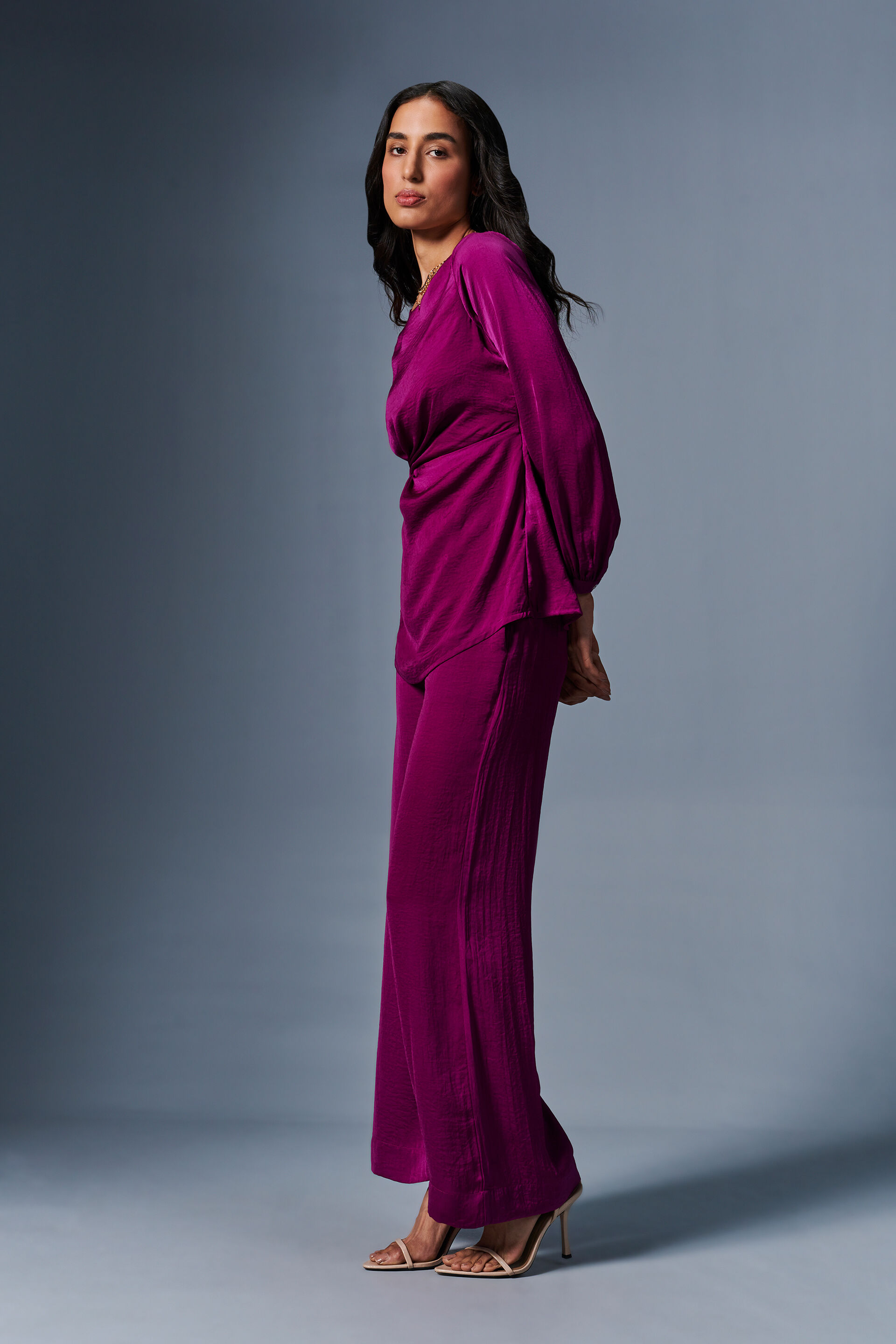 Razzle Dazzle Co-ords Set, Violet, image 2