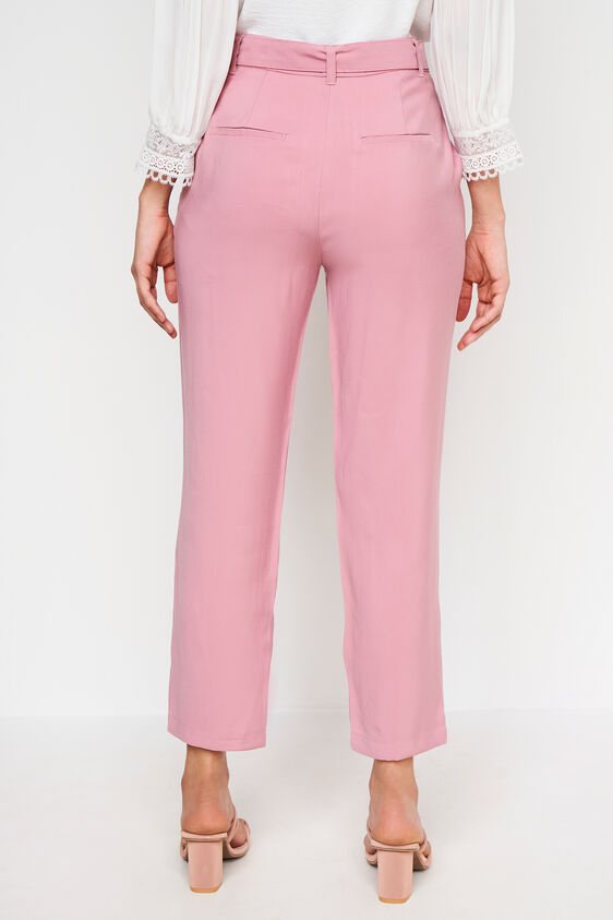 Pink Solid Straight Bottom, Pink, image 4