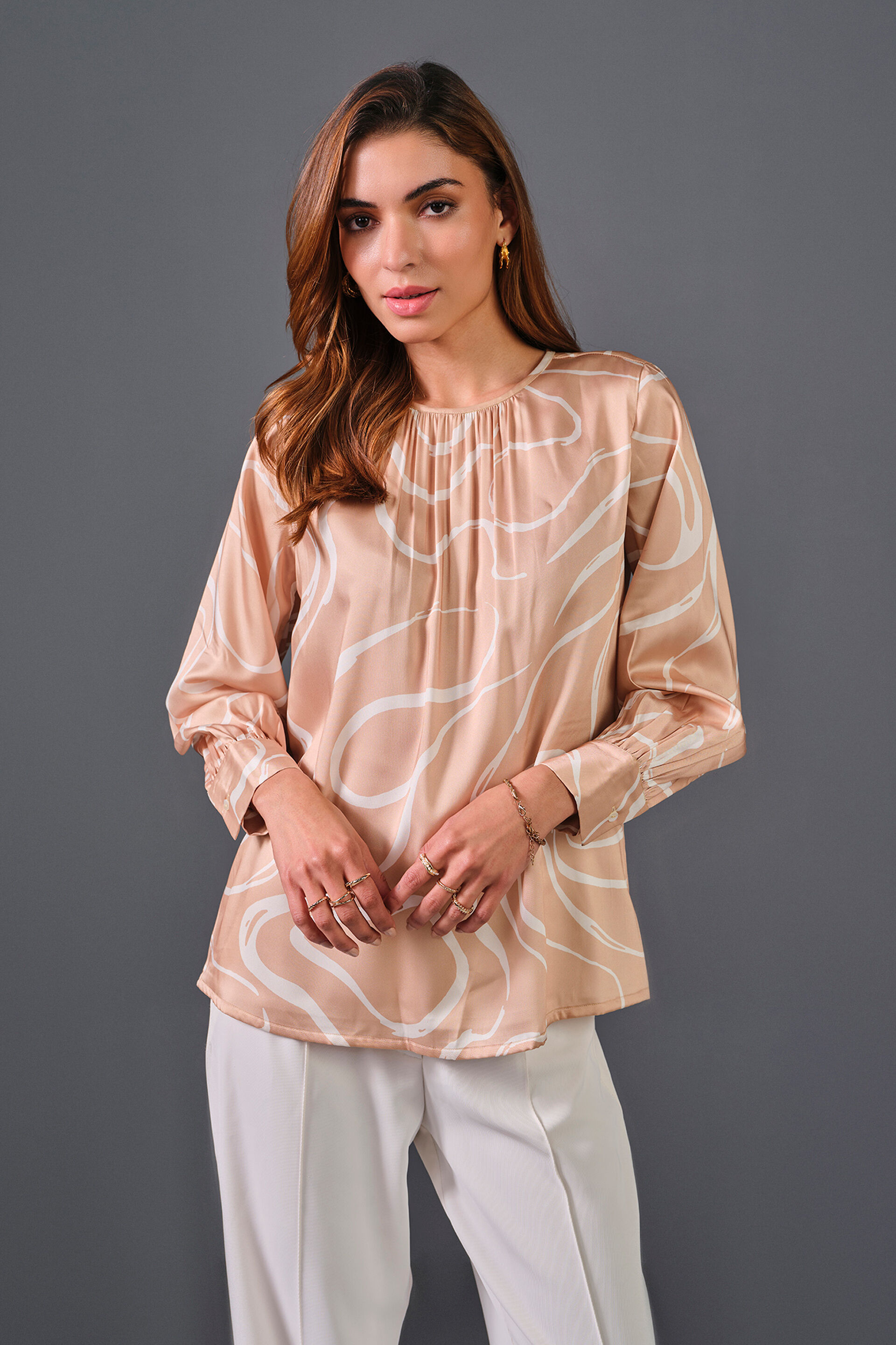 Salted Caramel Top, Beige, image 1