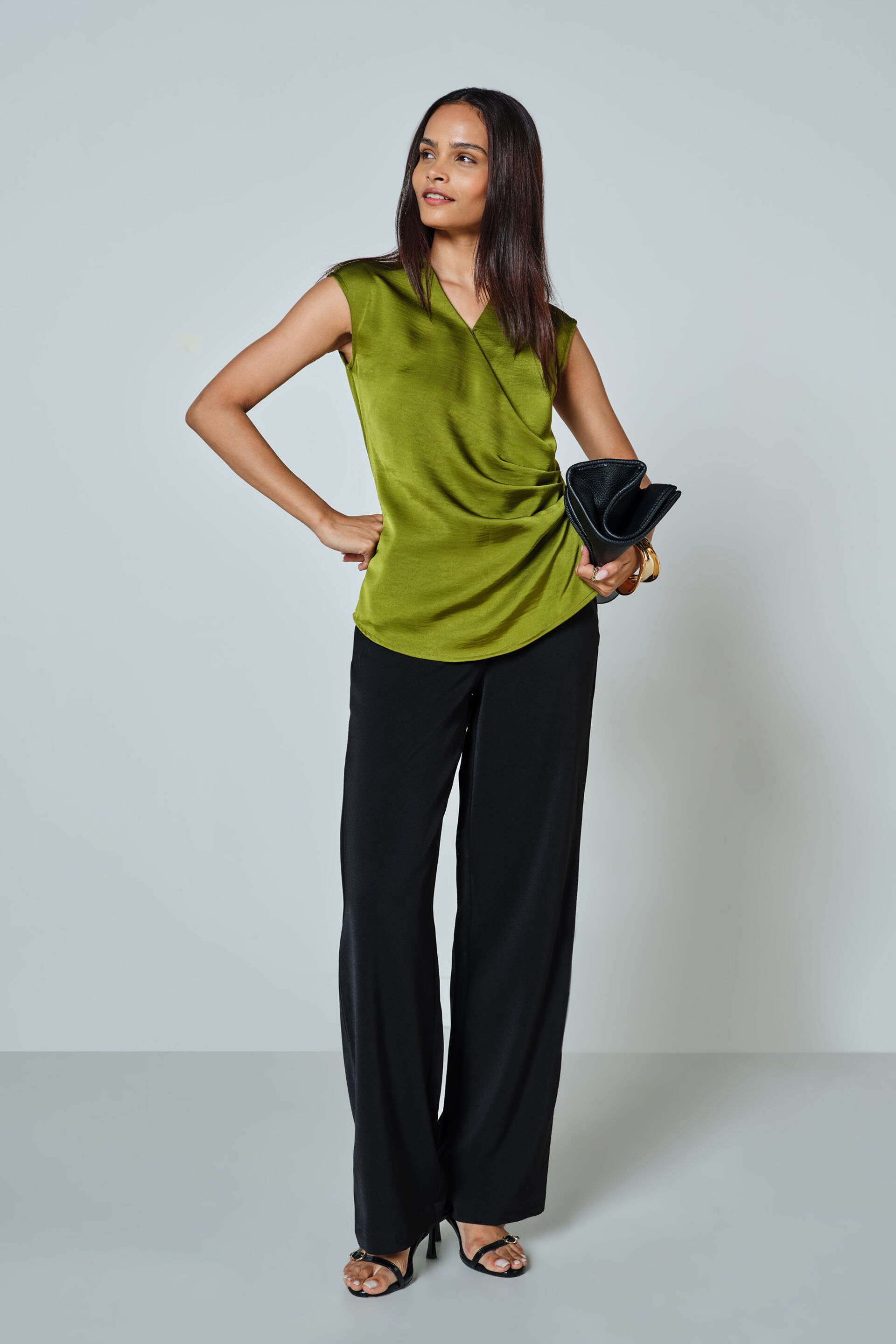 Dacnis Top, Olive, image 3