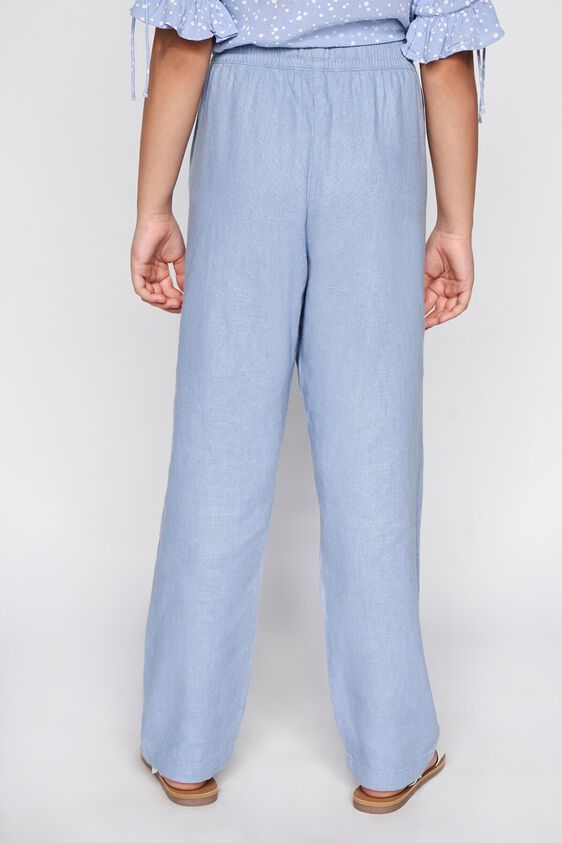 4 - Powder Blue Solid Straight Bottom, image 3