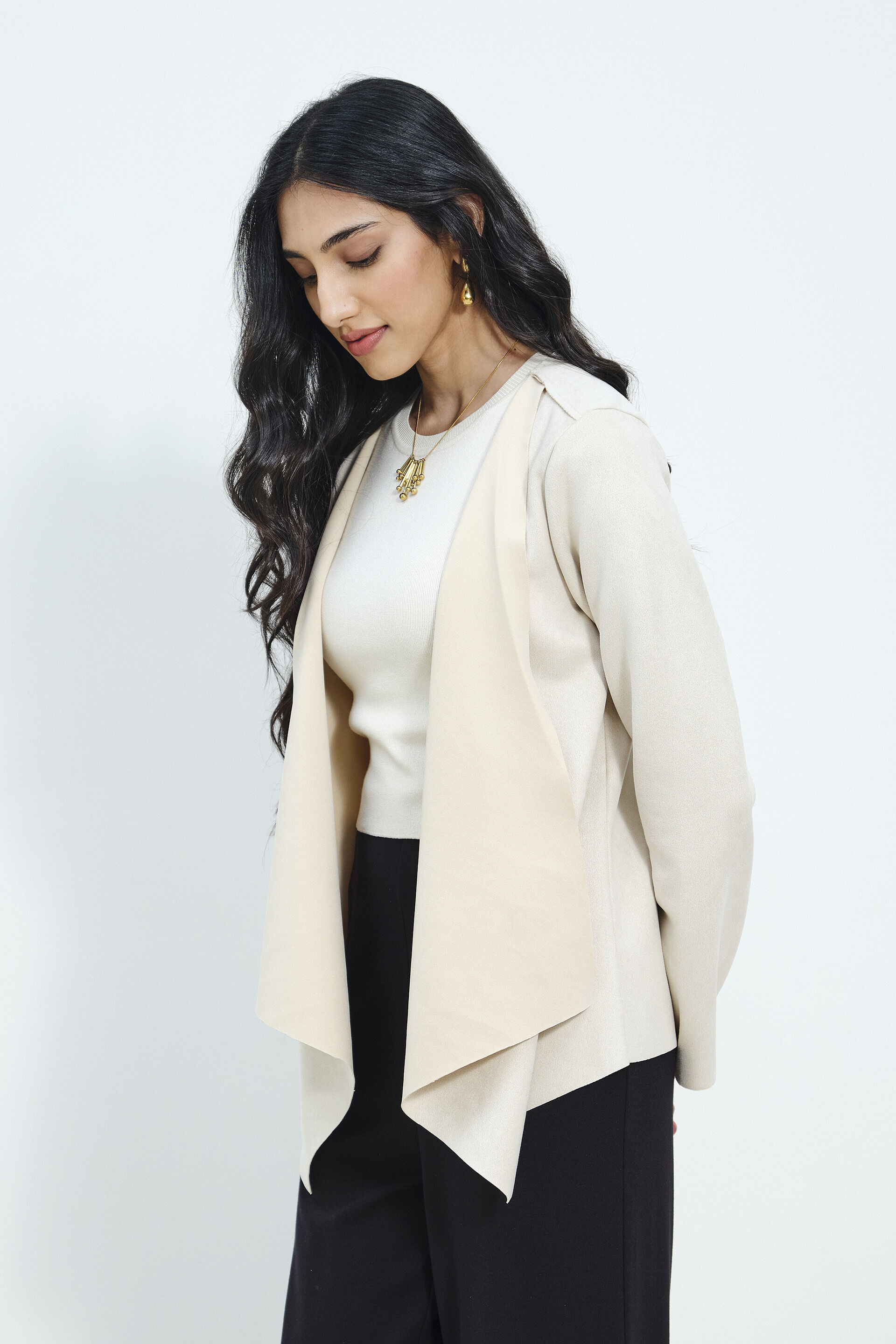 Cream Trail Jacket, Cream, image 3