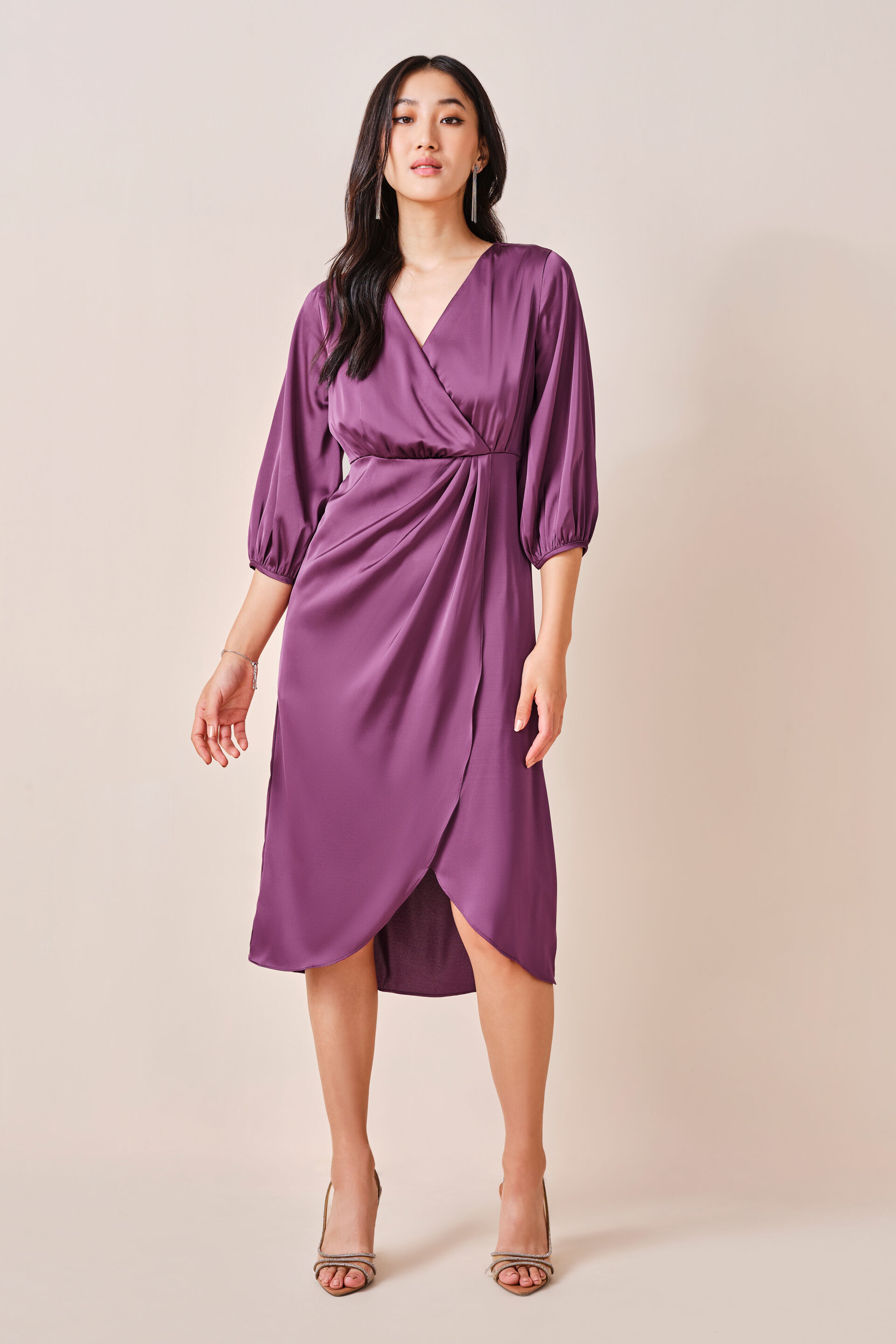 Berry Days Dress, Purple, image 2