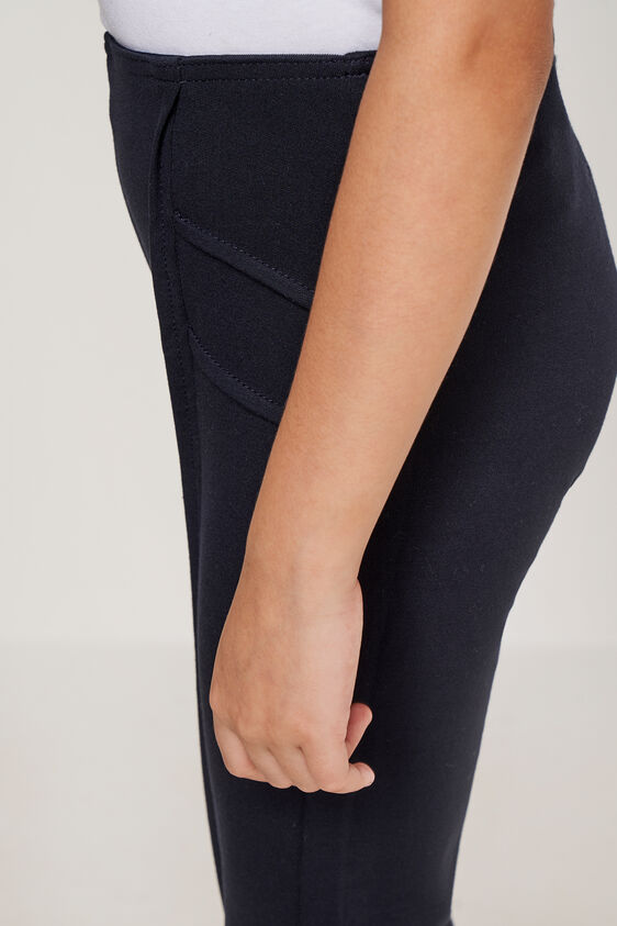 Straight Bottom, Navy Blue, image 3