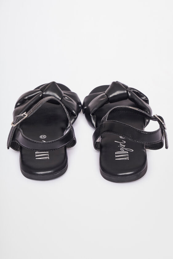 Contemporary Sandal, Black, image 4