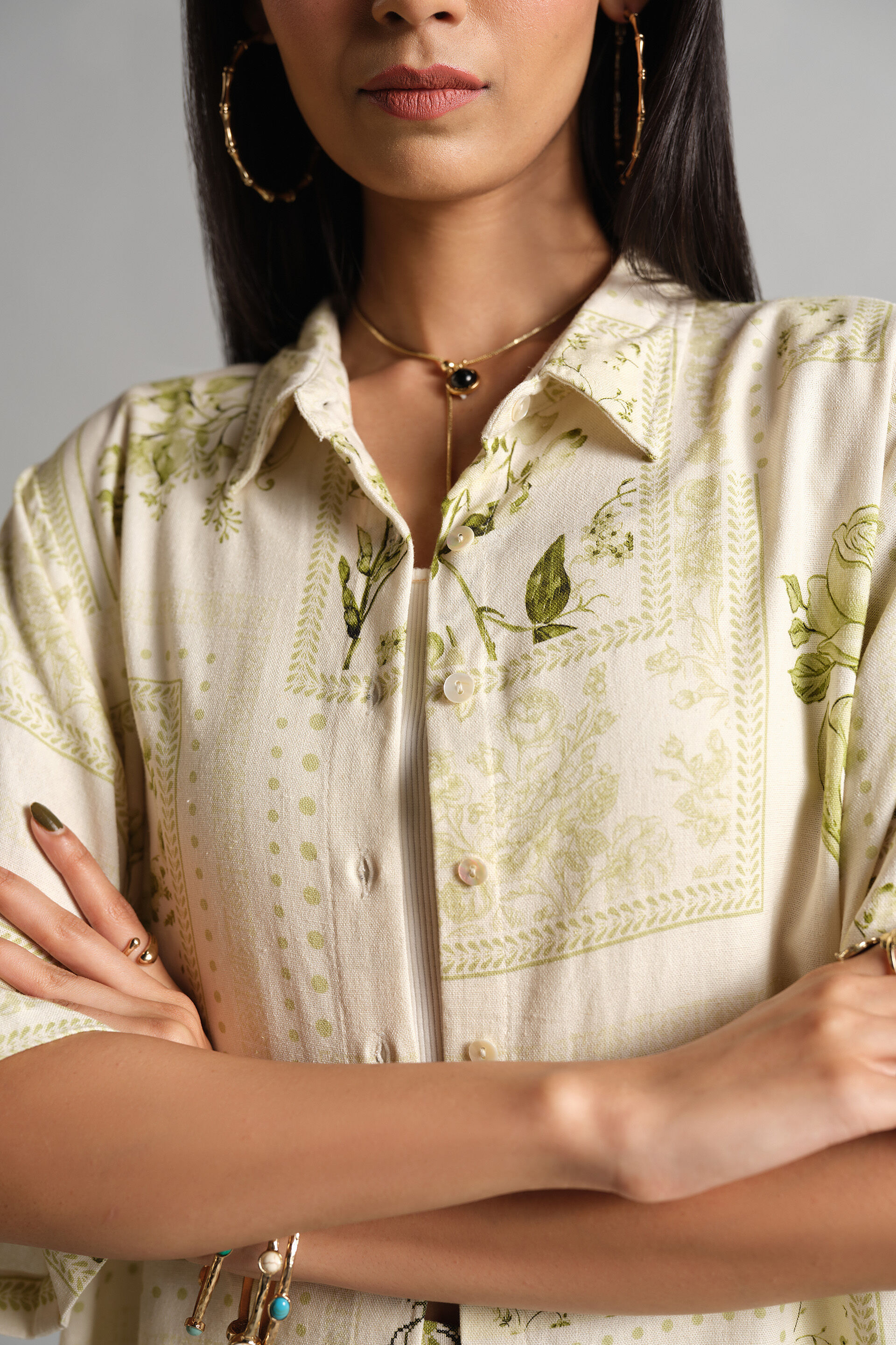 White Of Nature Co-ord, White, image 5