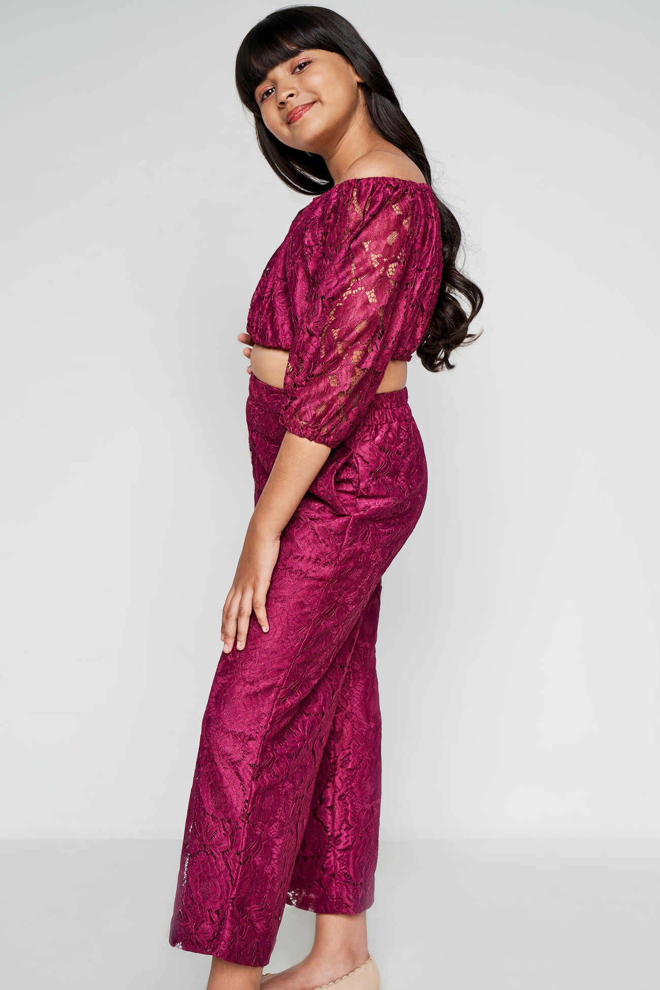 Diva Co-ords Set, Wine, image 6
