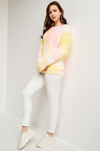 Multi Color Tie and Dye Straight Top, Multi Color, image 4