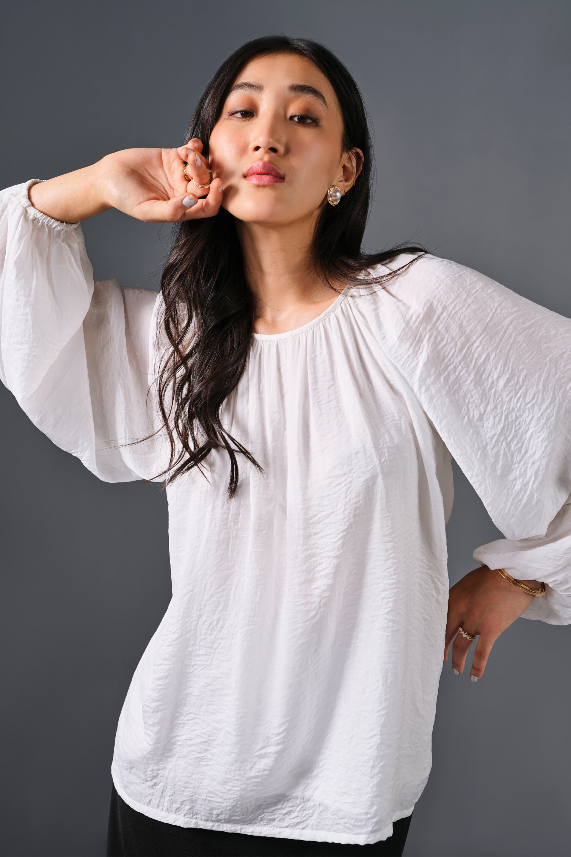 Luna Top, White, image 4
