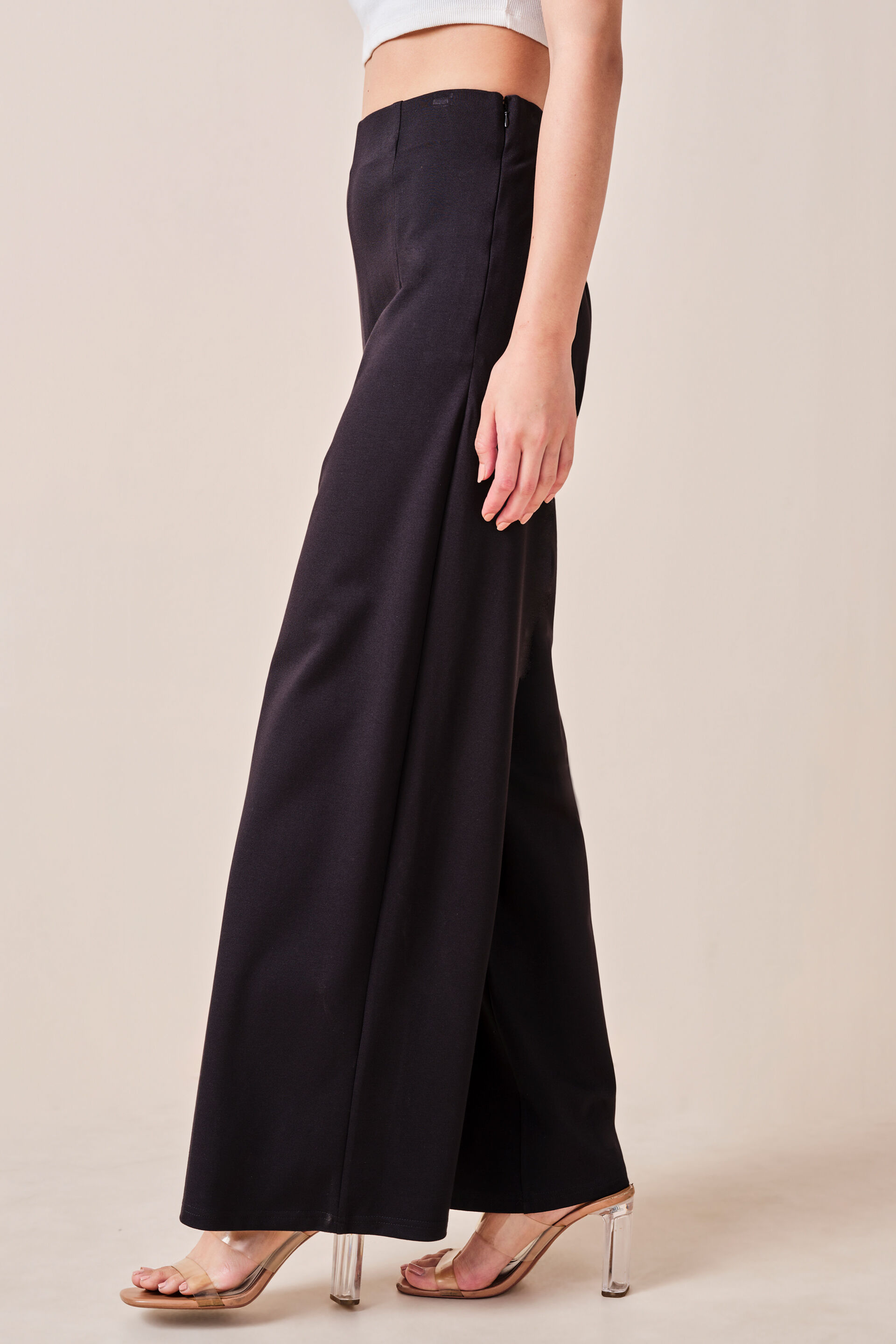 Made To Sway Black Flair Pants, Black, image 2