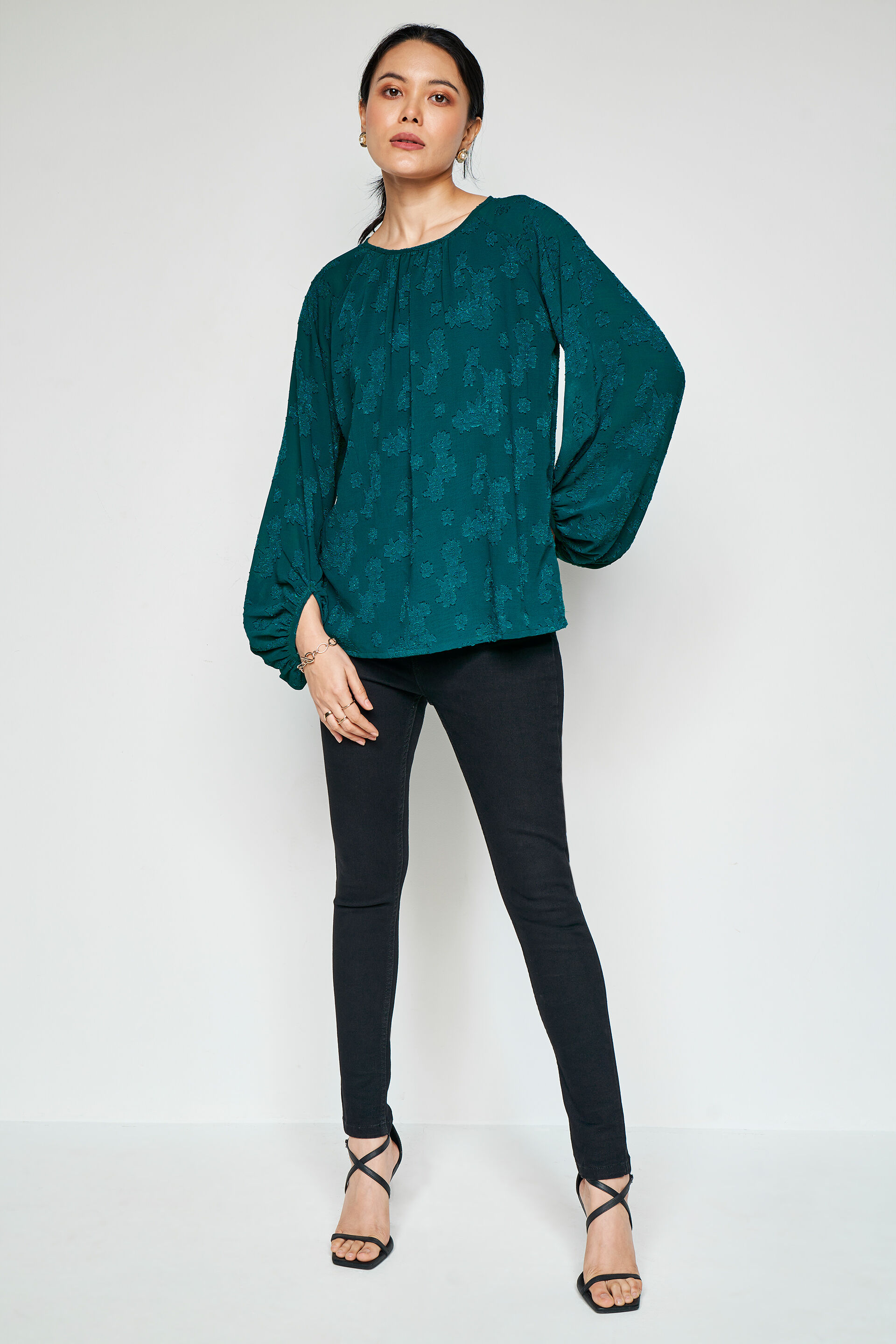 Onyx Top, Emerald Green, image 3