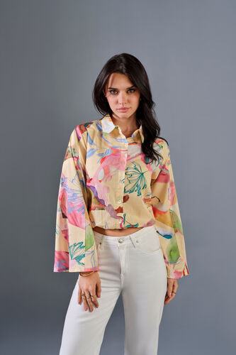 Nirvana Cotton Shirt, Multi Color, image 1