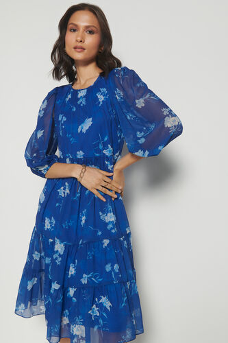 Dive Right In Dress, Blue, image 3