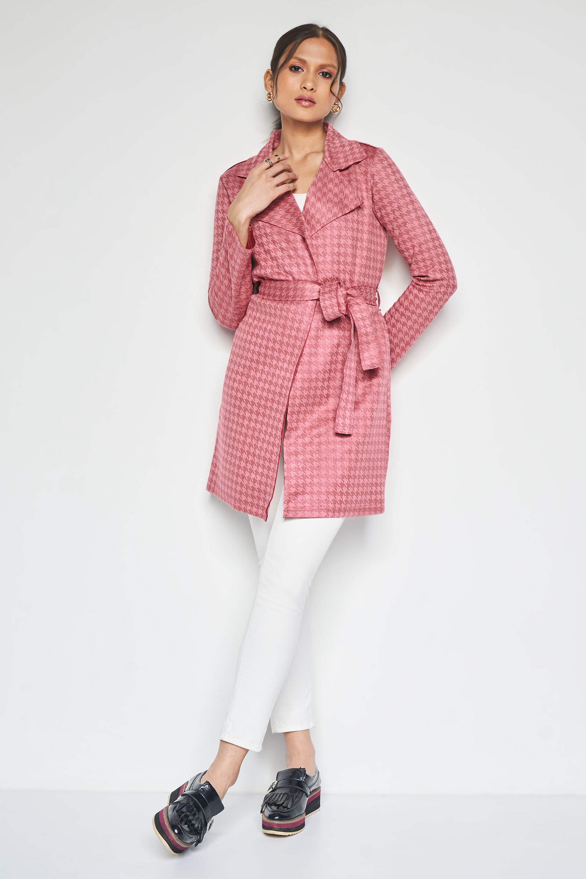 Checkmate jacket, Brown, image 2