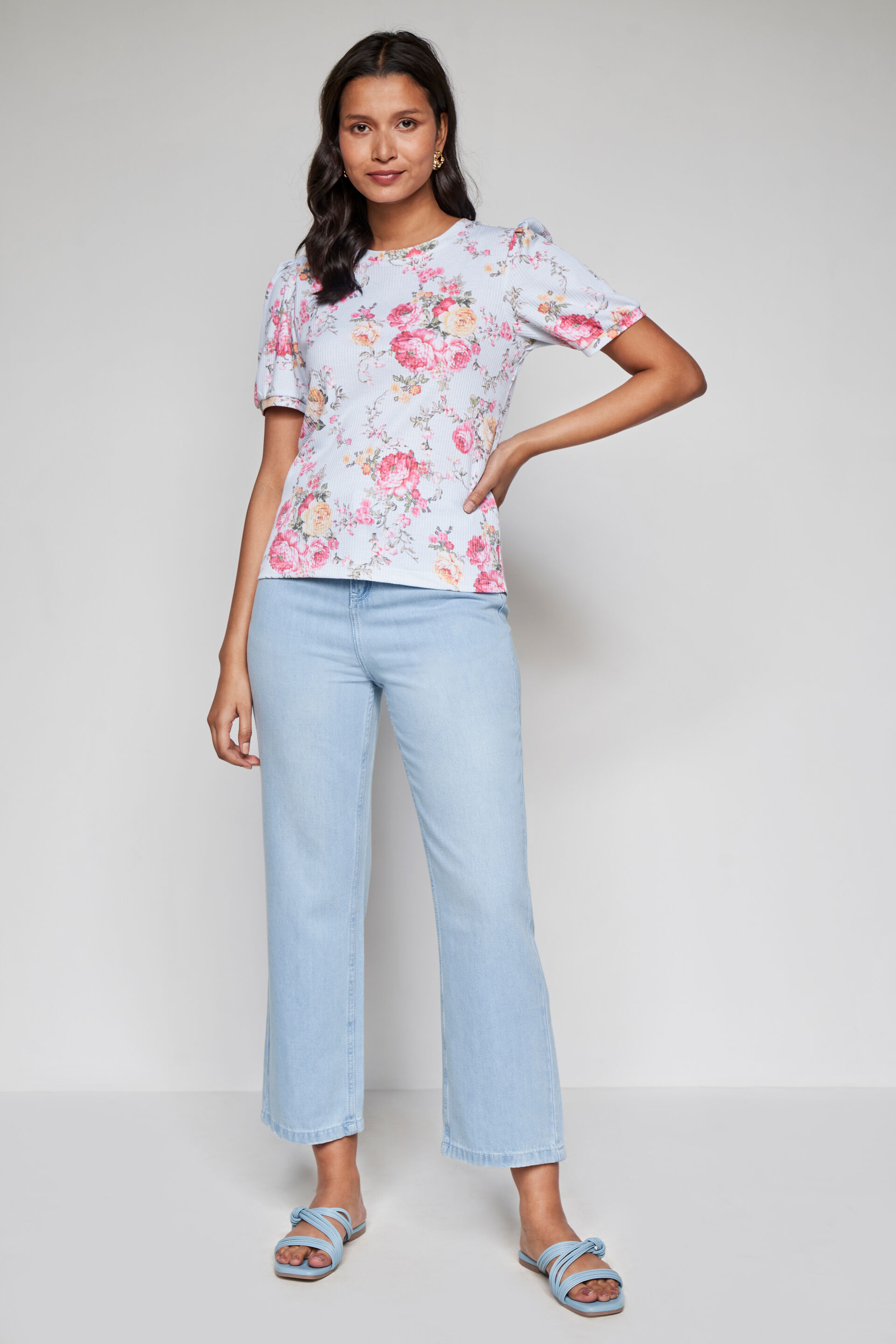 Light Blue Denim Bottom, Blue, image 2