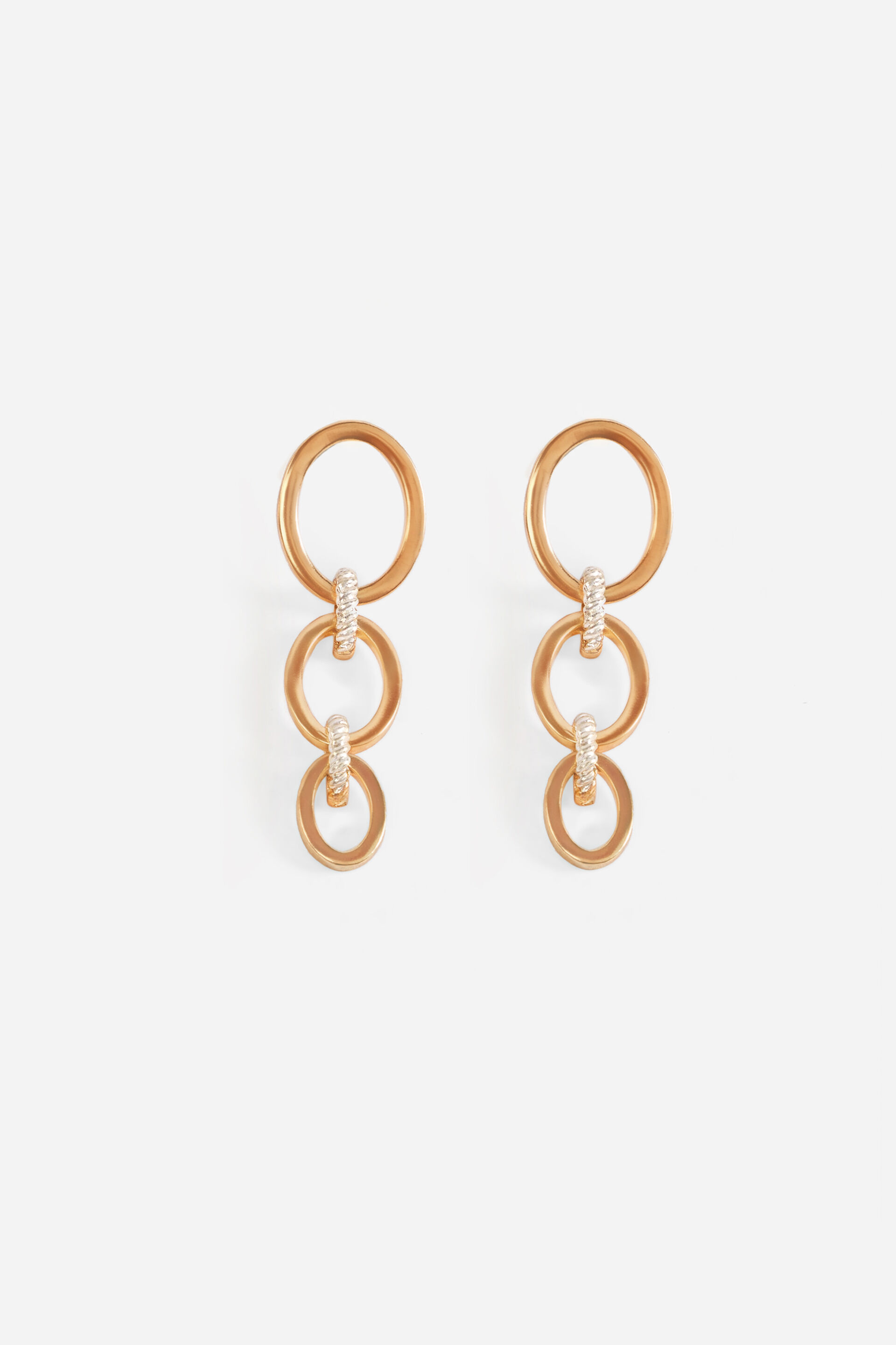 Golden Link Earrings