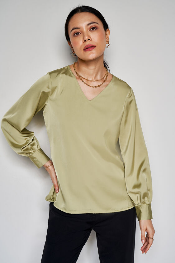 Fame A-line Top, Mint, image 3