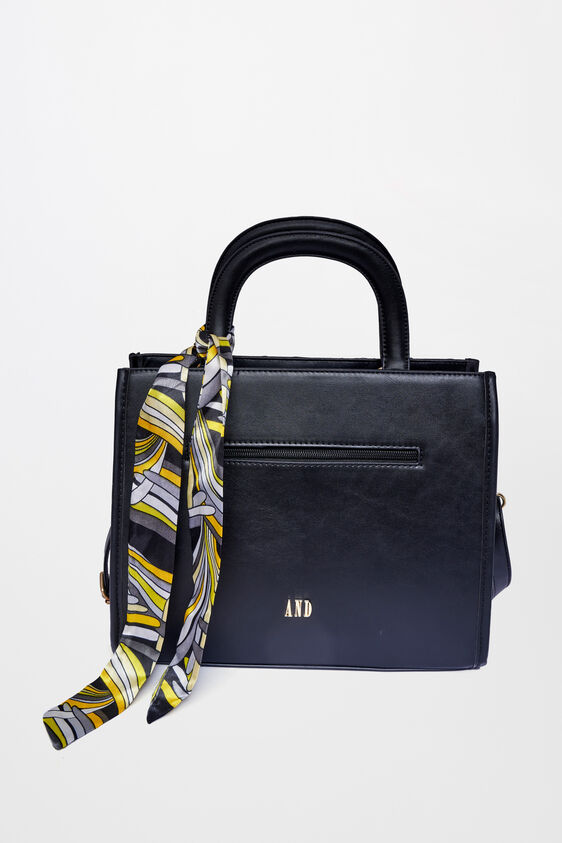 Black Polyurethane Ladies Purse, , image 2