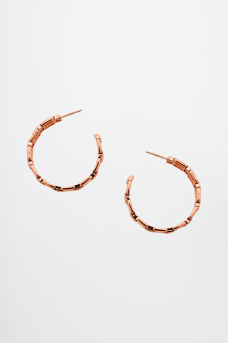 Rose Gold Brass Earring, , image 1