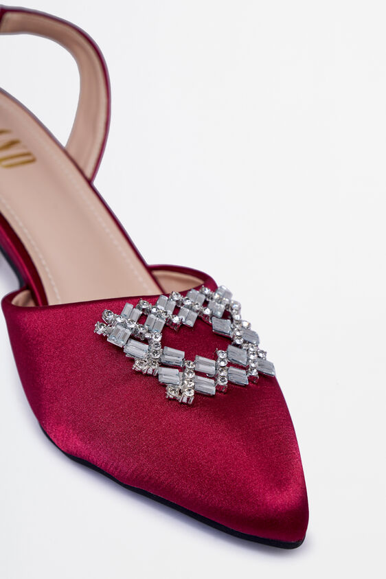 Wine Polyurethane Shoe, Wine, image 4