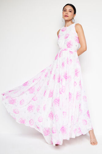 Iconic Floral Maxi Dress, Pink, image 4