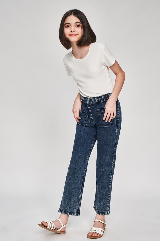 3 - White Solid A-Line Top, image 3