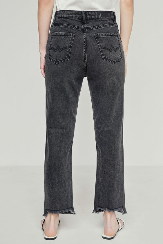Charcoal Solid Straight Bottom, Charcoal, image 2