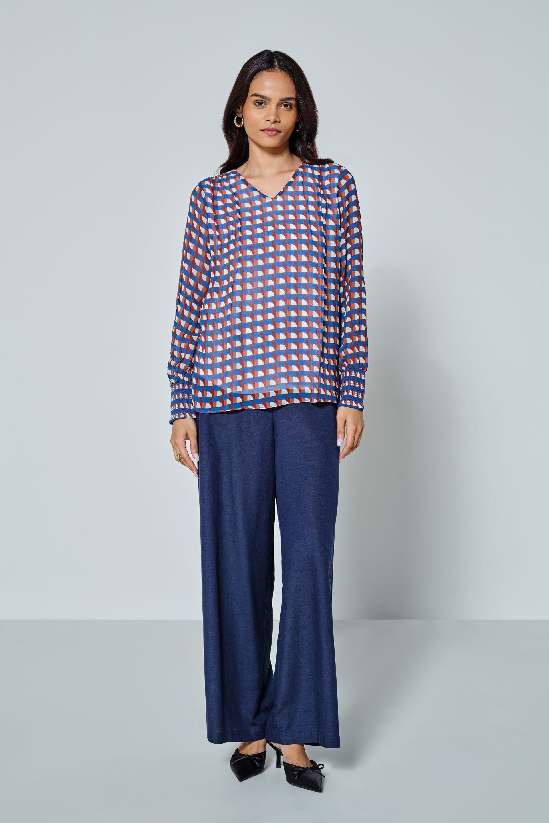 Lirio Top, Brown, image 4