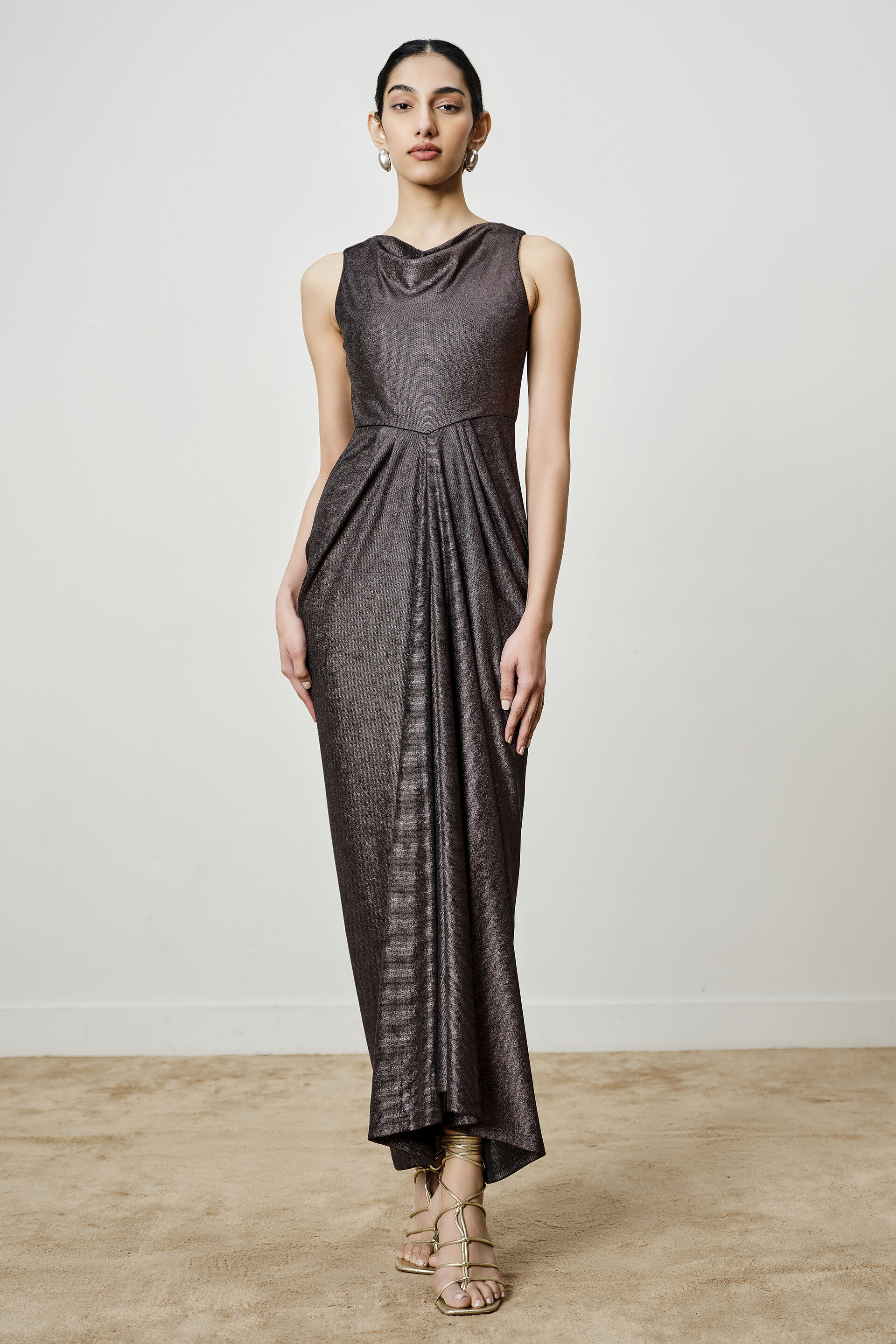 Eclipse Shimmer Knitted Dress