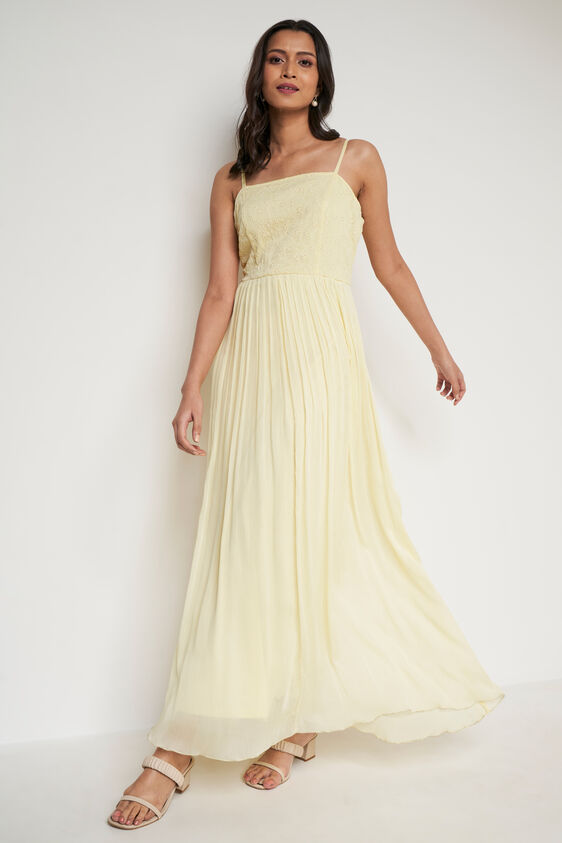 Design Flared Gown, Yellow, image 2