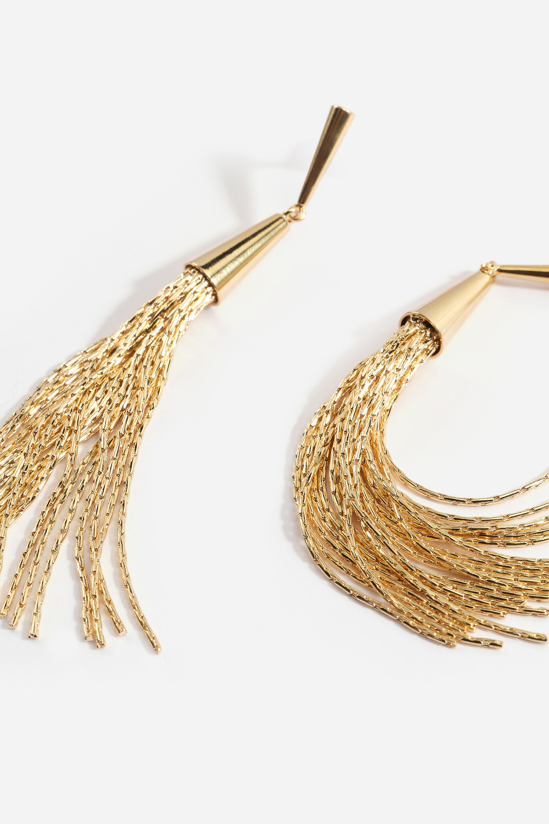 Chain Fringe Earrings, , image 3