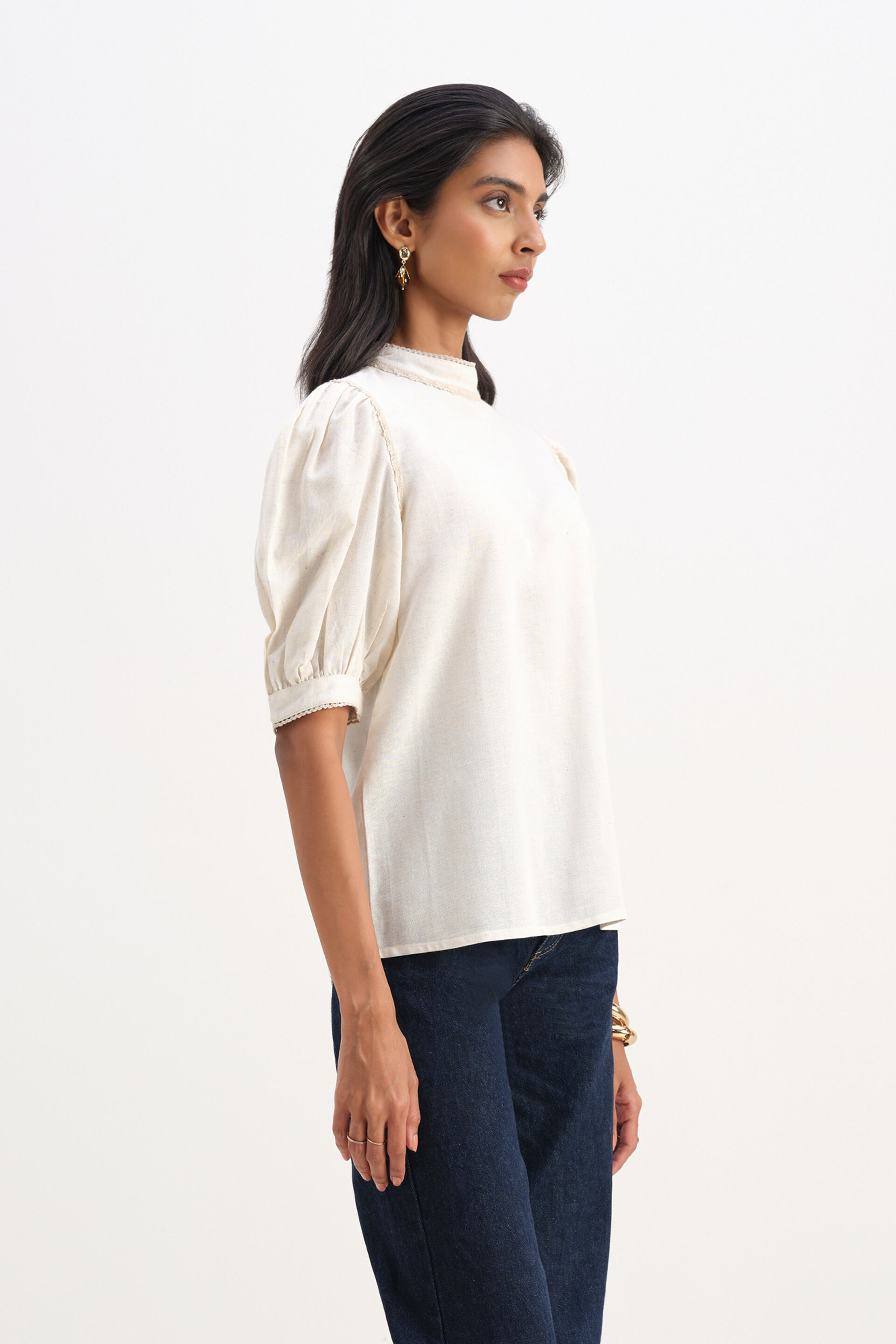 Candy Floss Natural Top, Natural, image 3