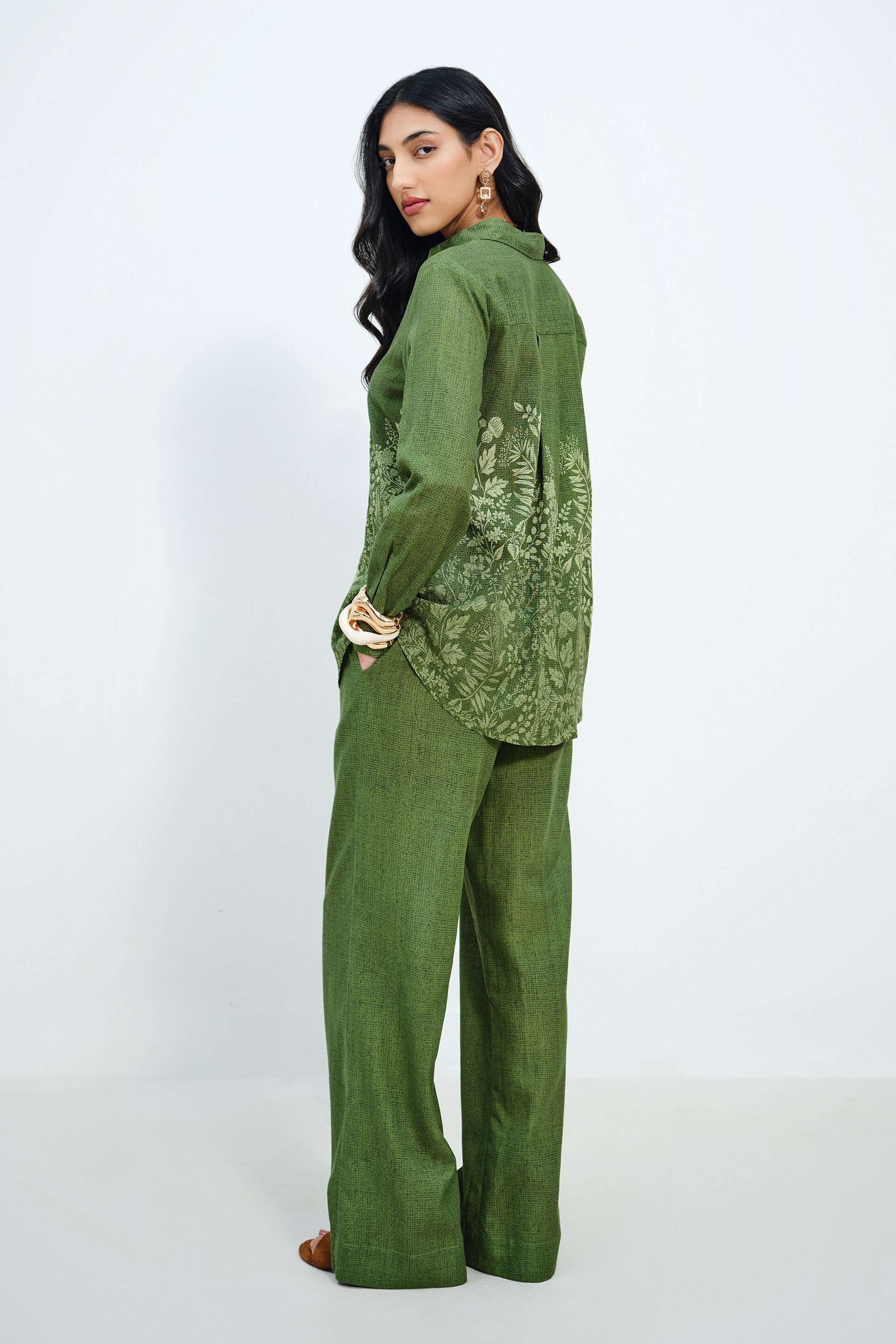 Meadow Muse Co-ord Set, Green, image 5