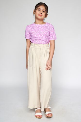 3 - Lilac Floral Straight Top, image 3