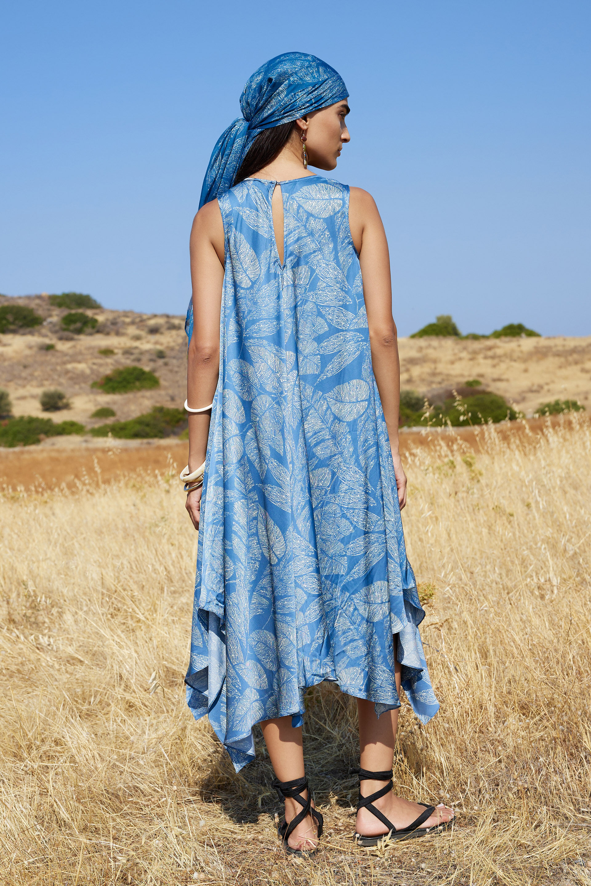 Myra Modal Dress, Blue, image 6