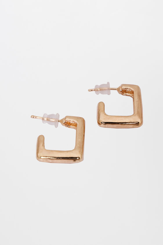 Gold Brass Earring, , image 5