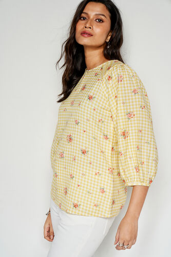 Sunshine Blouse, Yellow, image 3