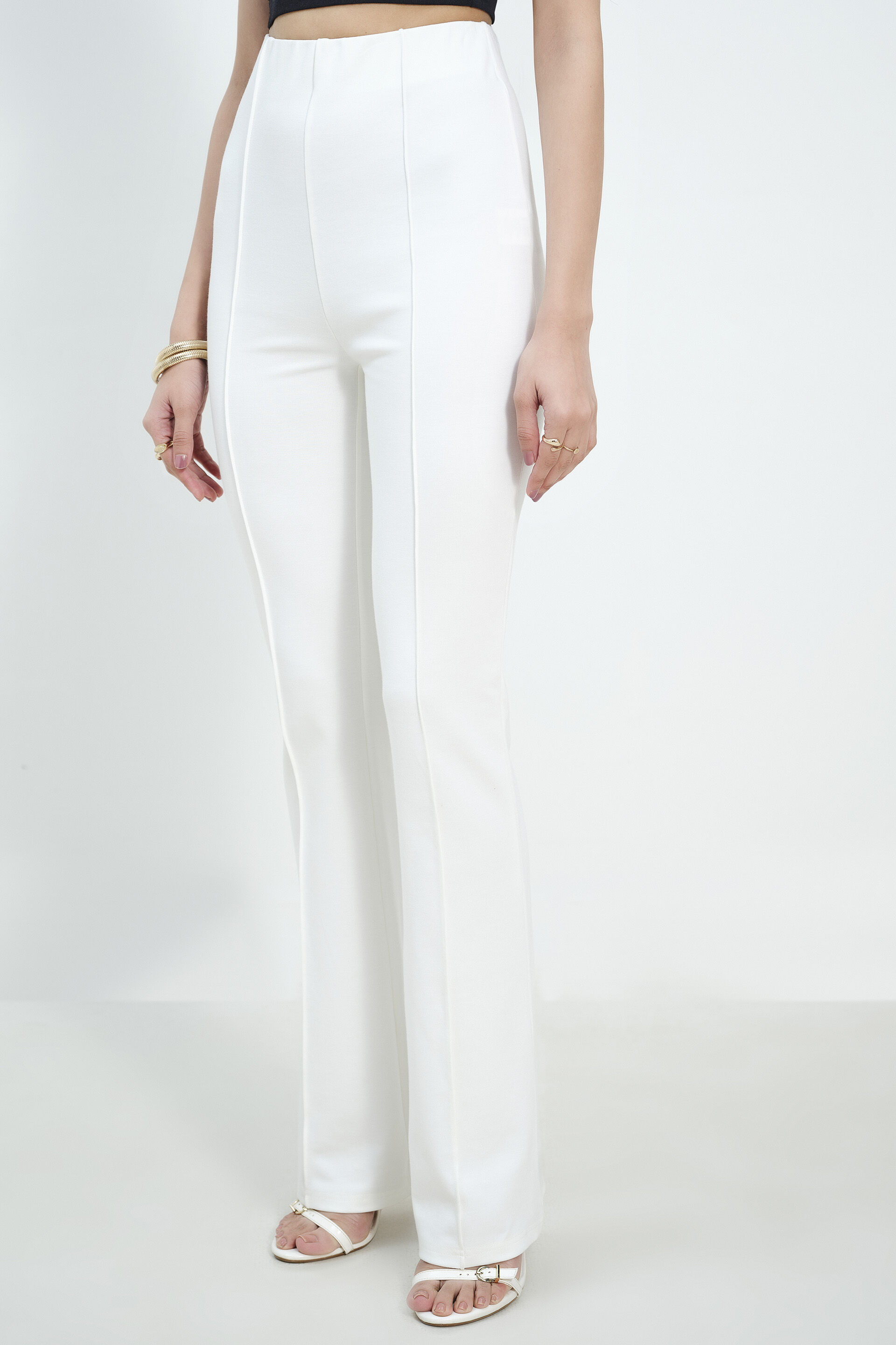 Swan Spell Trousers, White, image 2