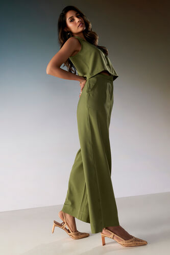 Safari Chic Co-ords Set, Olive, image 2