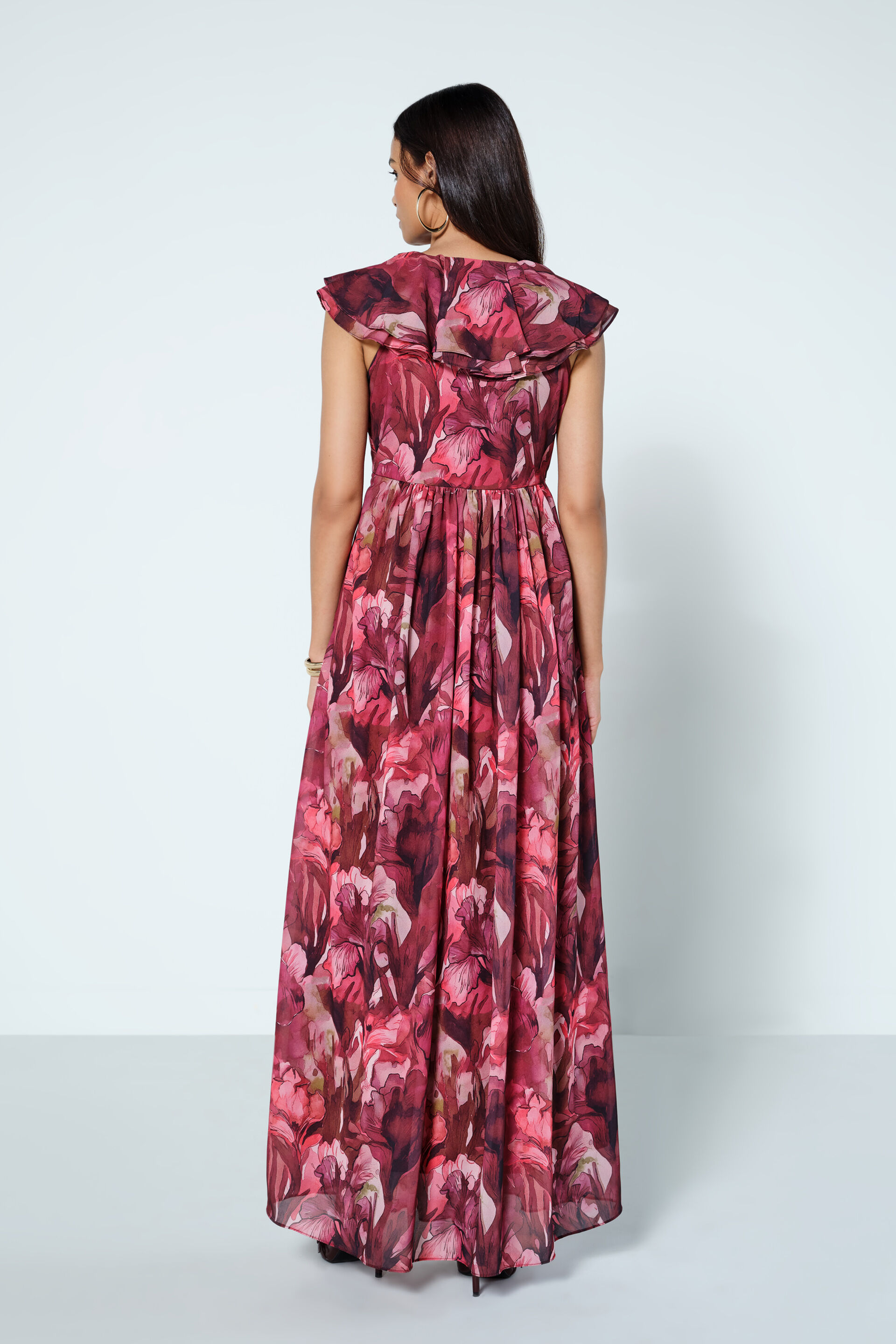 Cereza Gown, Wine, image 8