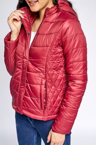 6 - Wine Solid Straight Jacket, image 6