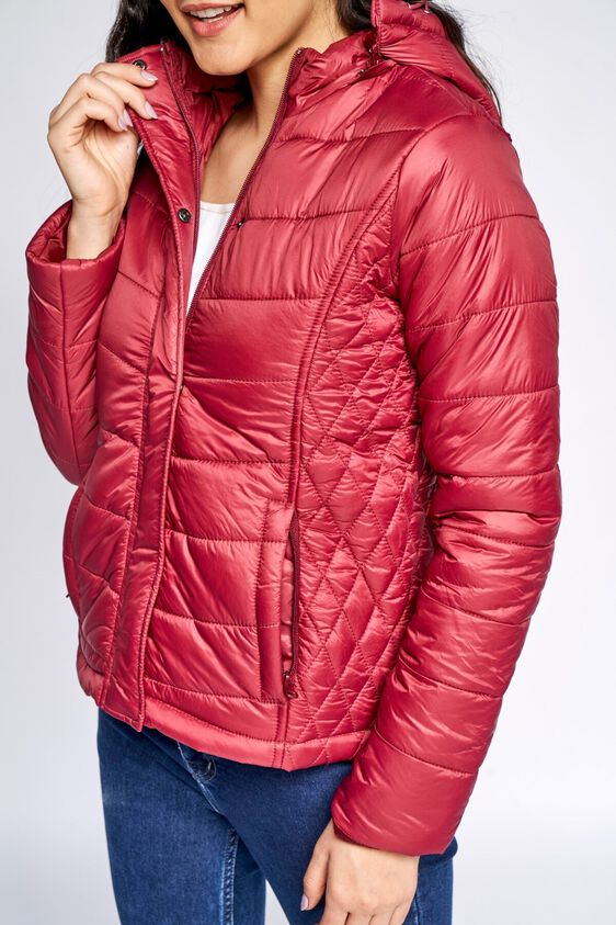 6 - Wine Solid Straight Jacket, image 6