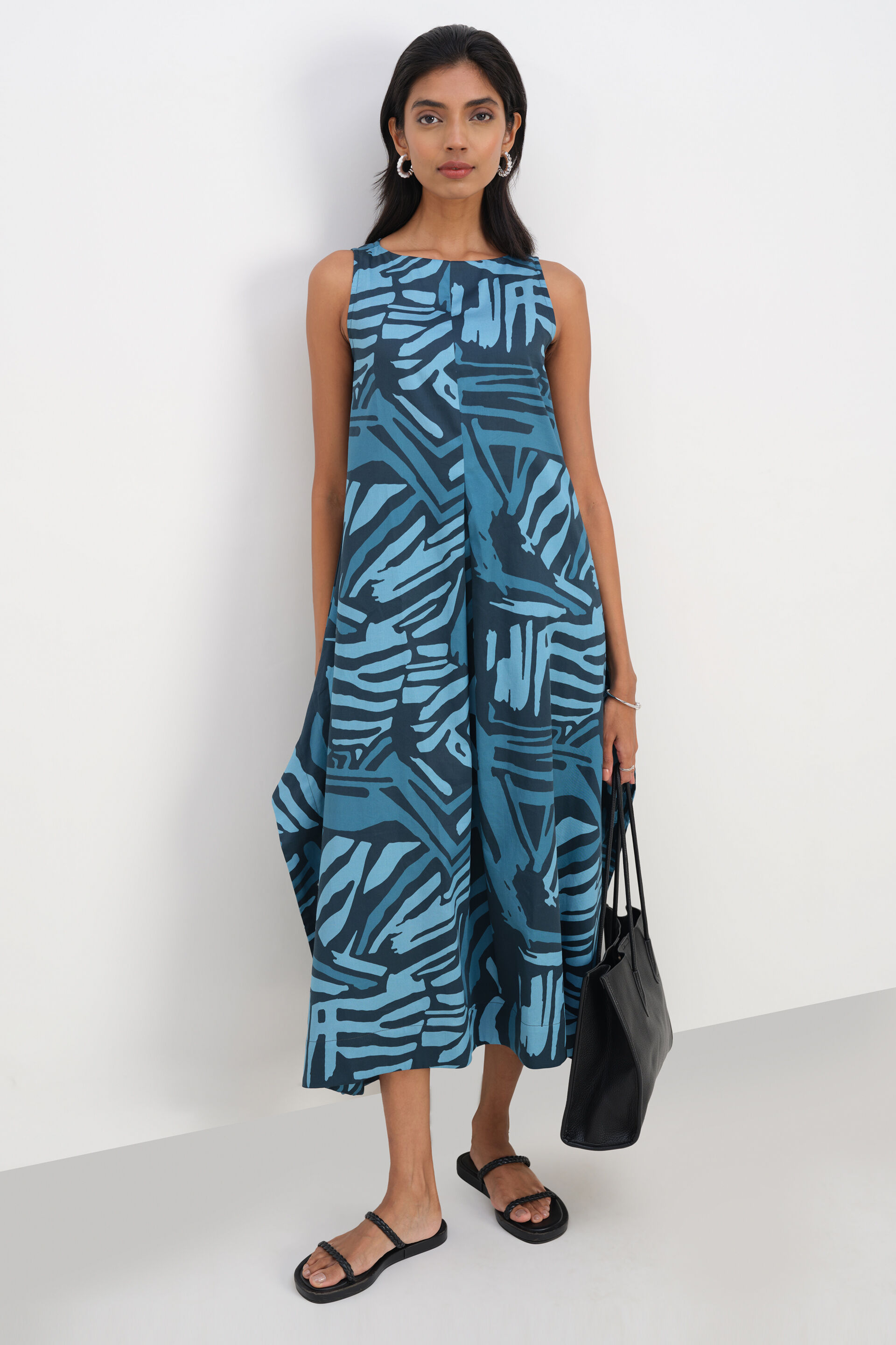 Indigo Beauty Dress, Blue, image 1