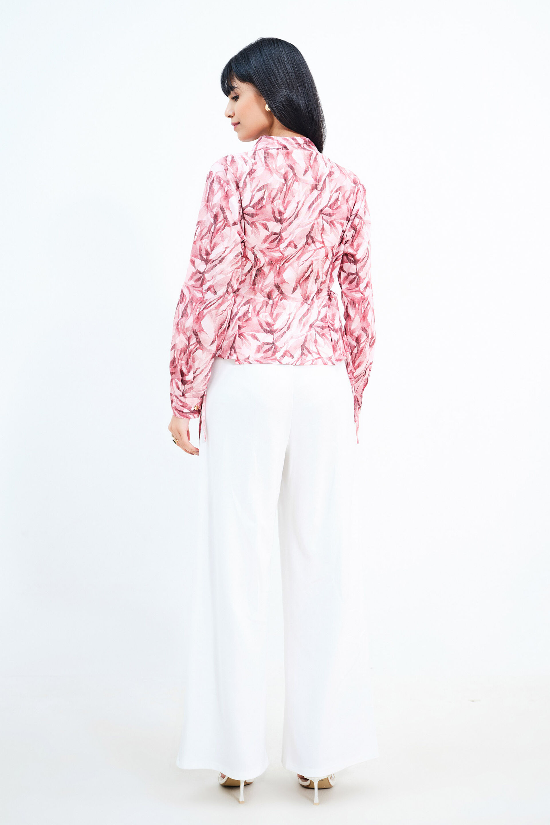 Pretty Pink Printed Shirt, Pink, image 5