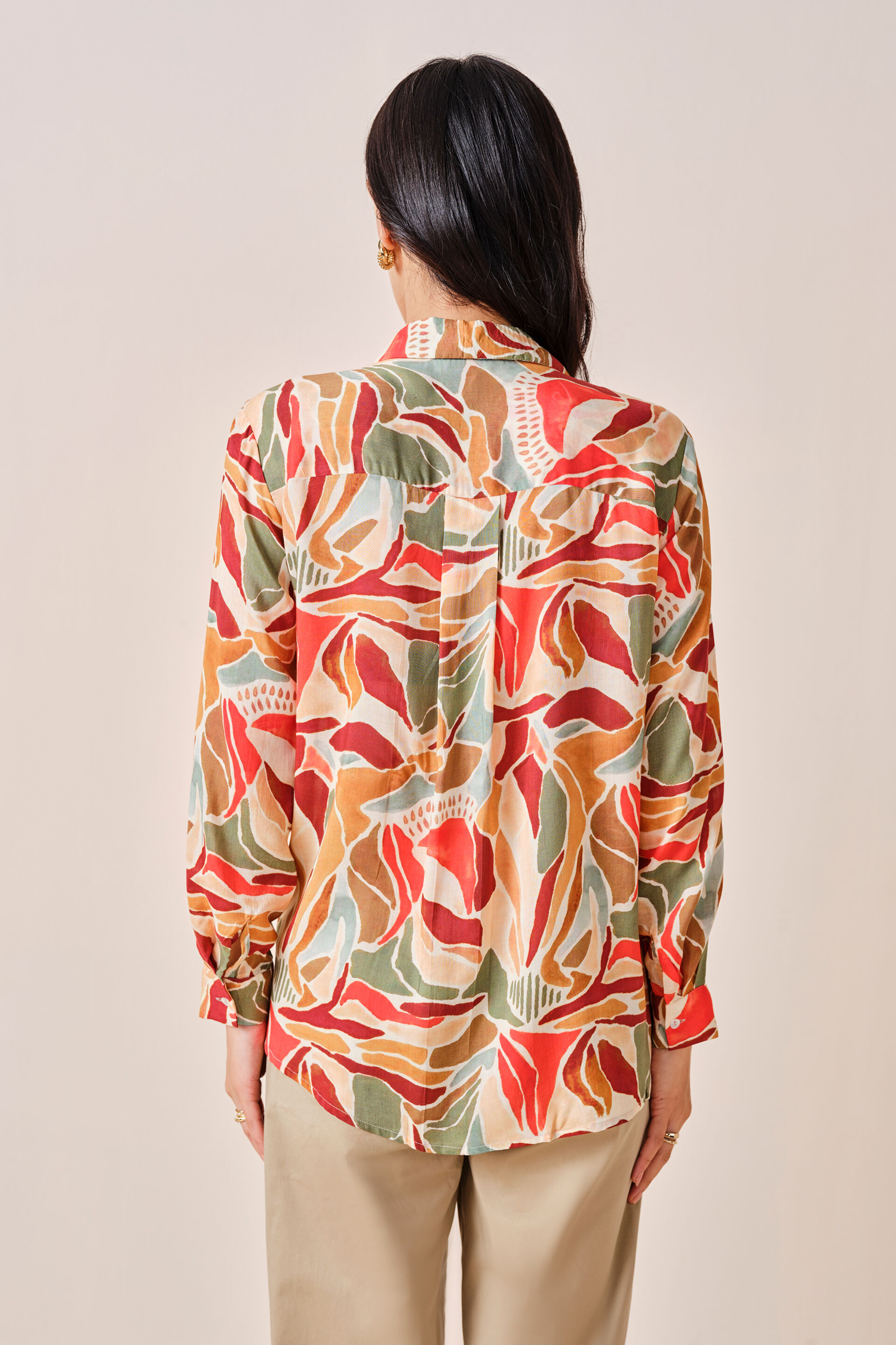 Priscilla Modal Shirt, Yellow, image 4