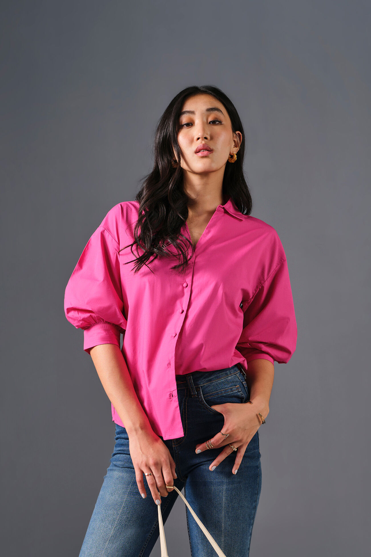 Summer Bloom Shirt, Pink, image 1