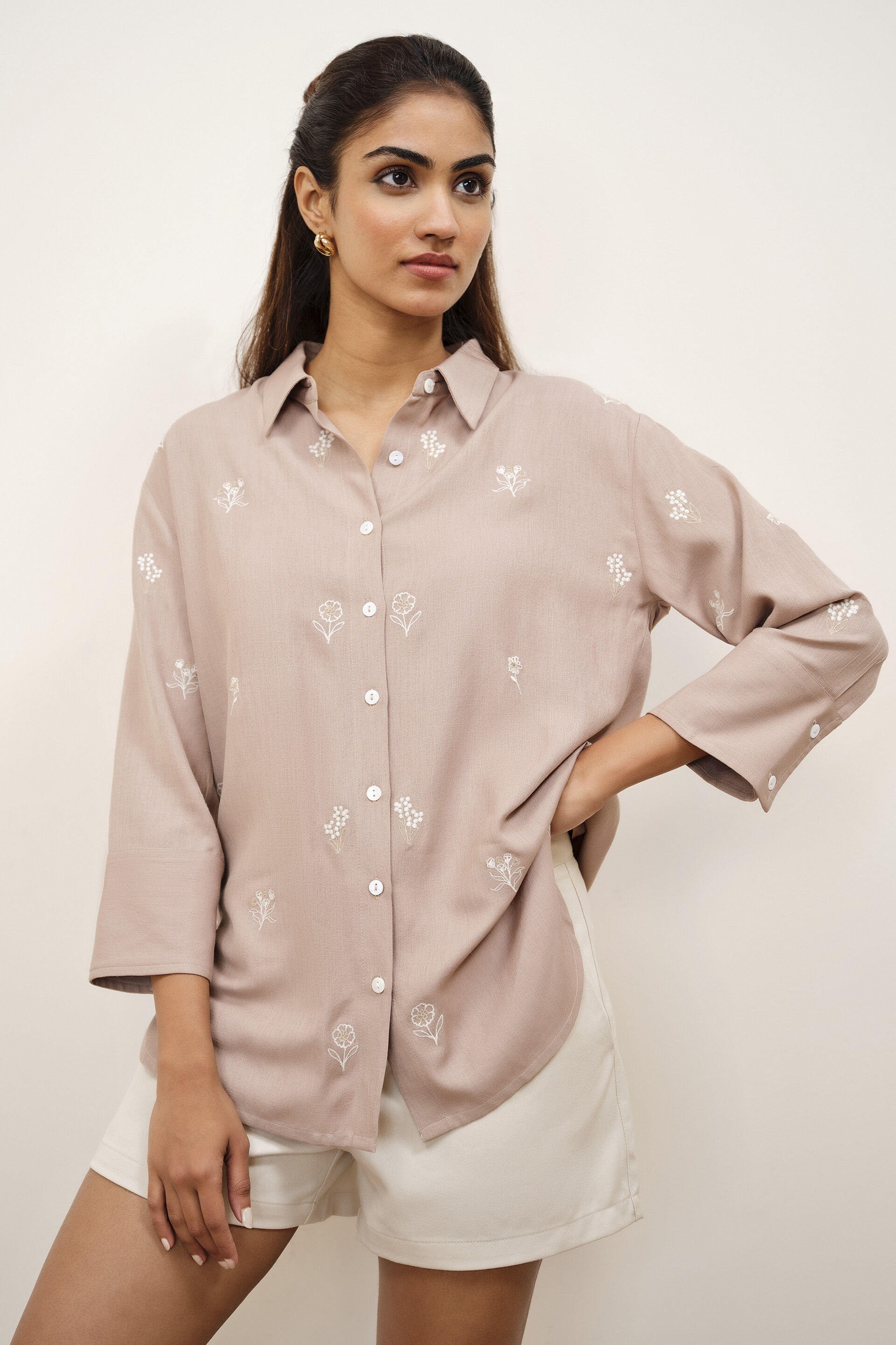 Agnes Beige Shirt