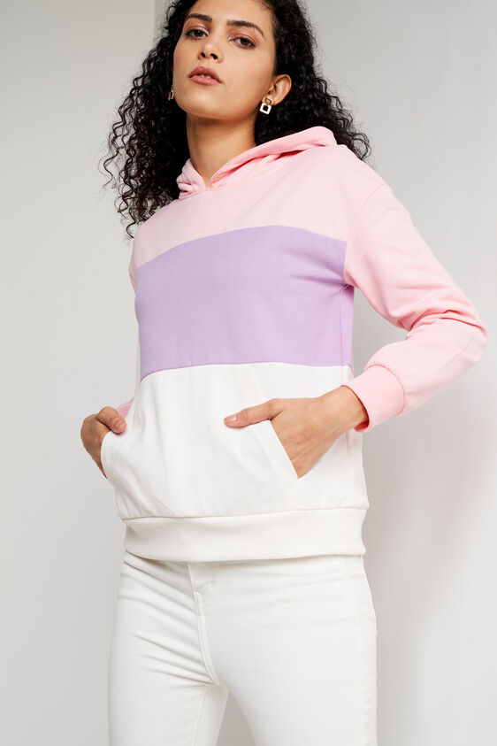 Multi Color High Neck Straight Top, Multi Color, image 2